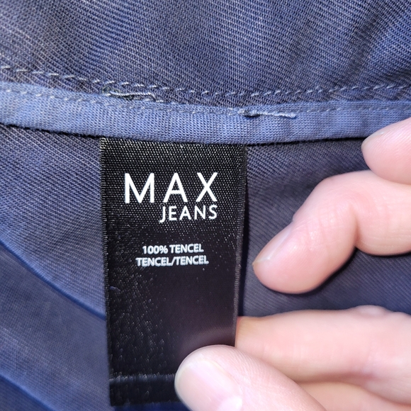 Max Jeans Utility Jacket in Navy, BNWT, Size M - Picture 9 of 9